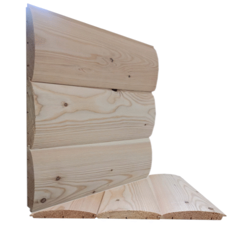 Deska elewacyjna Świerk PÓŁBAL 22x140 mm