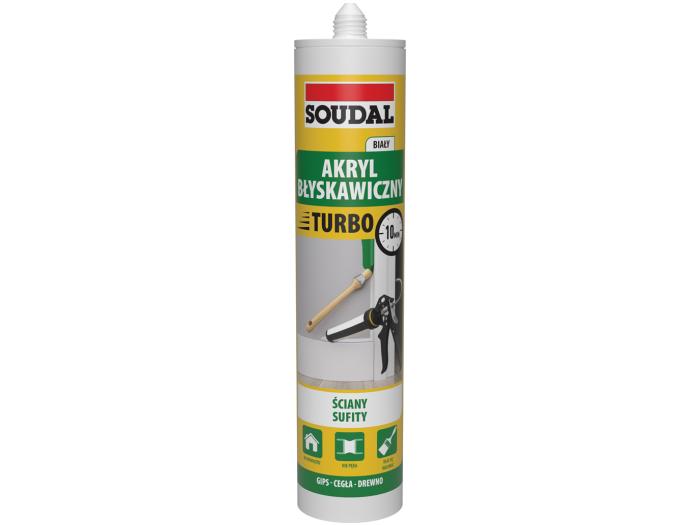 SOUDAL AKRYL BŁYSKAWICZNY TURBO 280ml
