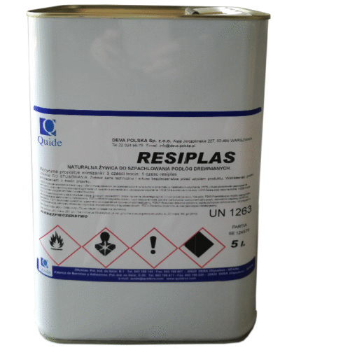 Szpachla DEVA RESIPLAS żywica do szpachlowania 5L