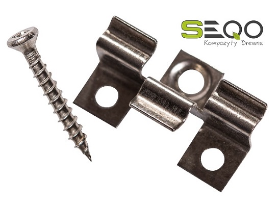 KLIPS MONTAŻOWY ZE ŚRUBĄ ZE STALI NIERDZEWNEJ EXM-3 SEQO CO-EXTRUSION