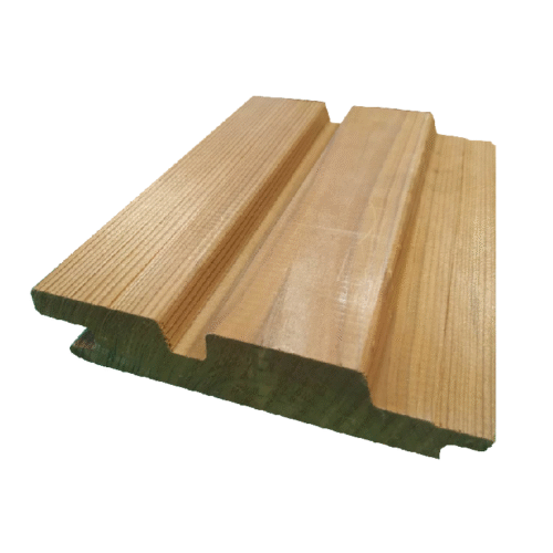 Deska elewacyjna Thermo sosna 26x140 mm C8 romb duo