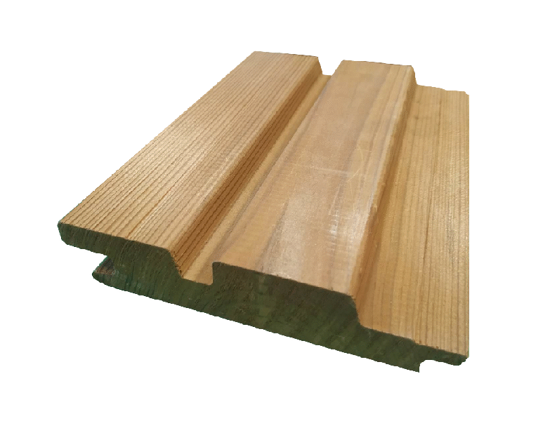 Deska elewacyjna Thermo sosna 26x140 mm C8 romb duo