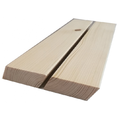 Deska elewacyjna Świerk ROMB 24x68 mm